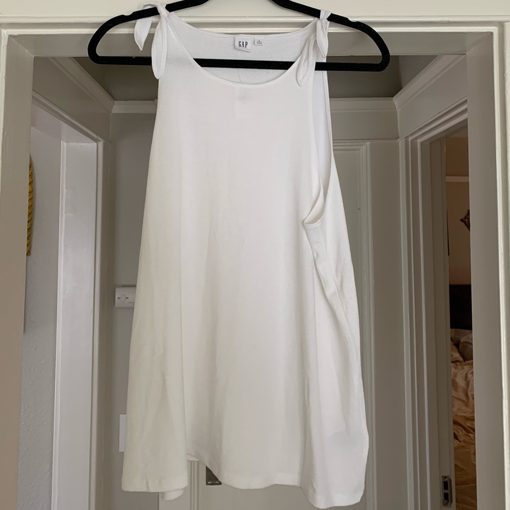 GAP Softspun Tie-Shoulder Tank Top